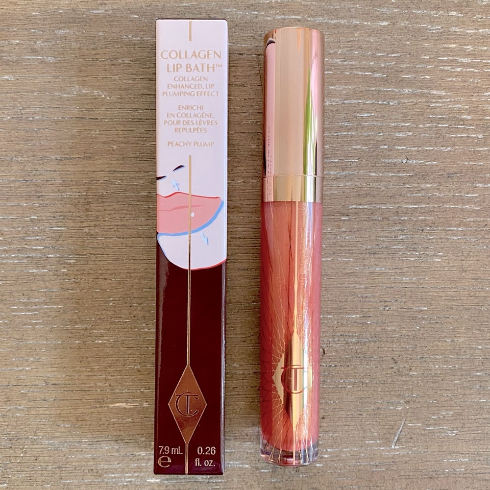 New in Box Charlotte Tilbury collagen lip bath